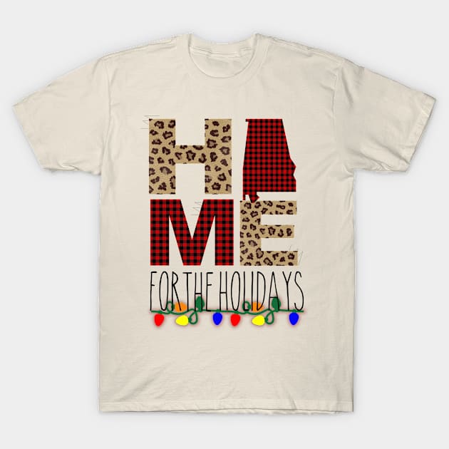 home for the holidays T-Shirt by theplaidplatypusco